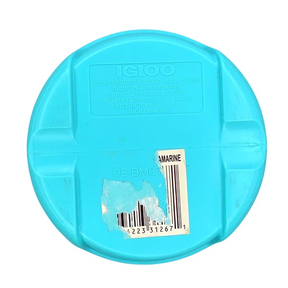 Igloo 1/2 Gallon Hanging‎ Beverage Cooler Water Jug Turquoise BPA Free Brand New - Picture 8 of 8